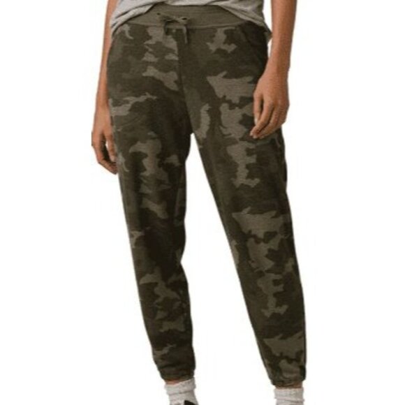Prana Pants - NWT prAna Women's Cozy Up Ankle Pant Jogger Sweatpants Sage Camo Size Small
